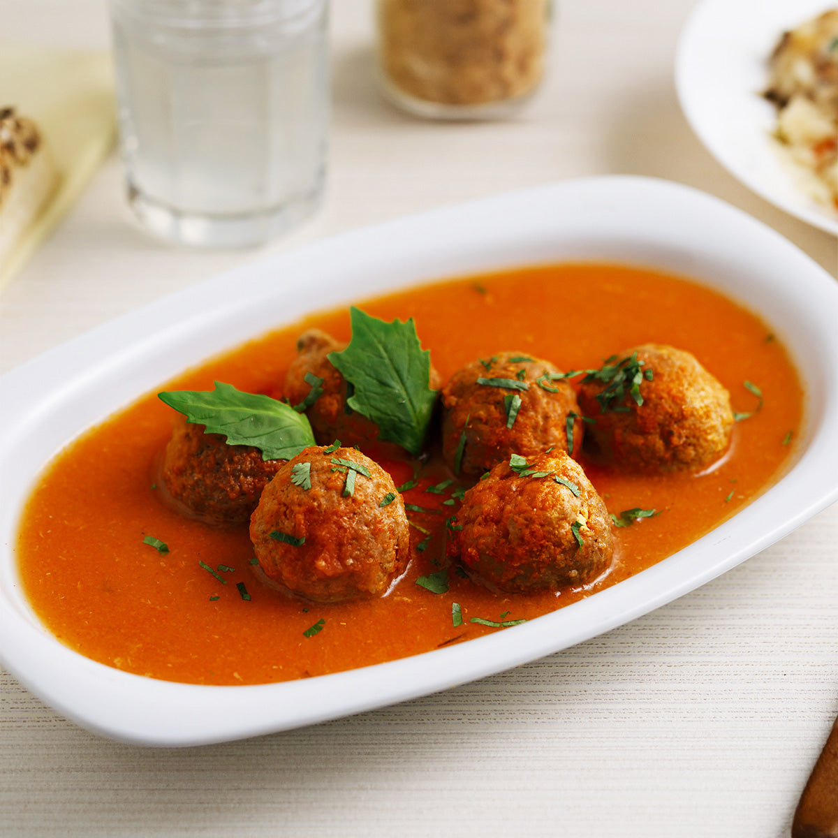 Albóndigas en Salsa de Jitomate